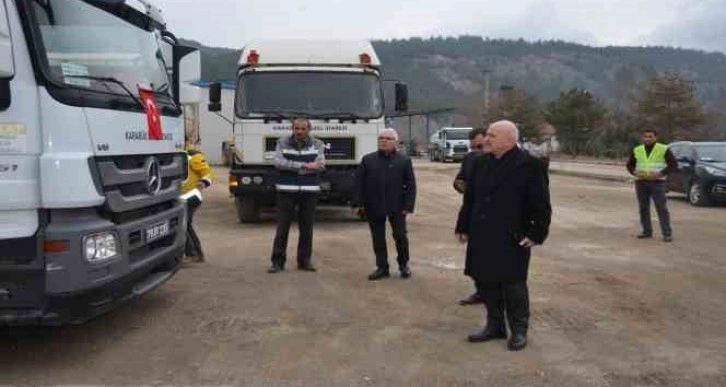 Karabük’ten Gaziantep’e yardım gönderildi