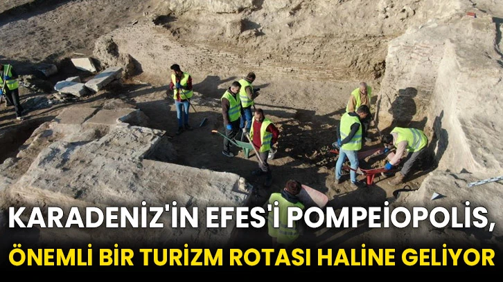 Karadeniz'in Efes'i Pompeiopolis, önemli bir turizm rotası haline geliyor