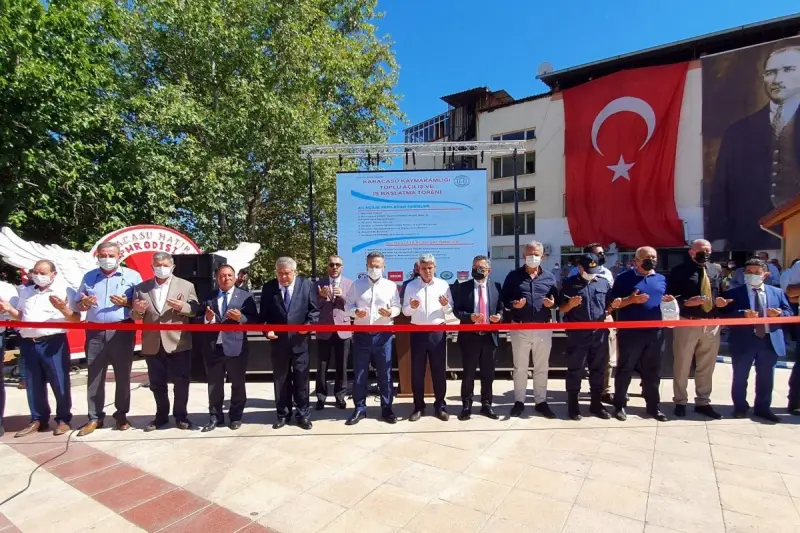 Kaymakam Soley’in projeleri Vali Aksoy tarafından hizmete açıldı