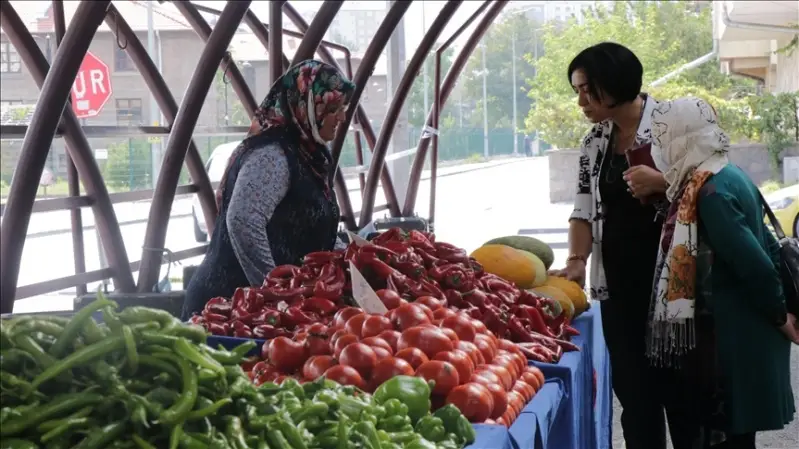 Kayseri'de 'yüzde 100 ekolojik pazar'ın ikincisi açıldı