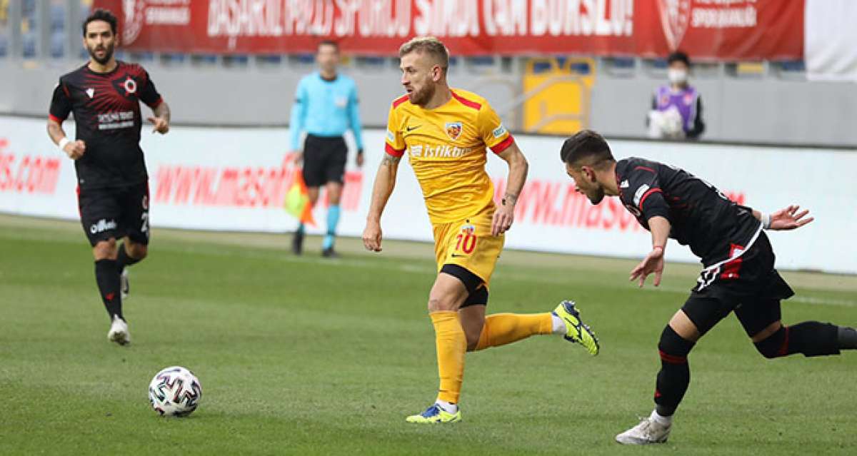 Kayserispor ile Gençlerbirliği 42. Randevuda