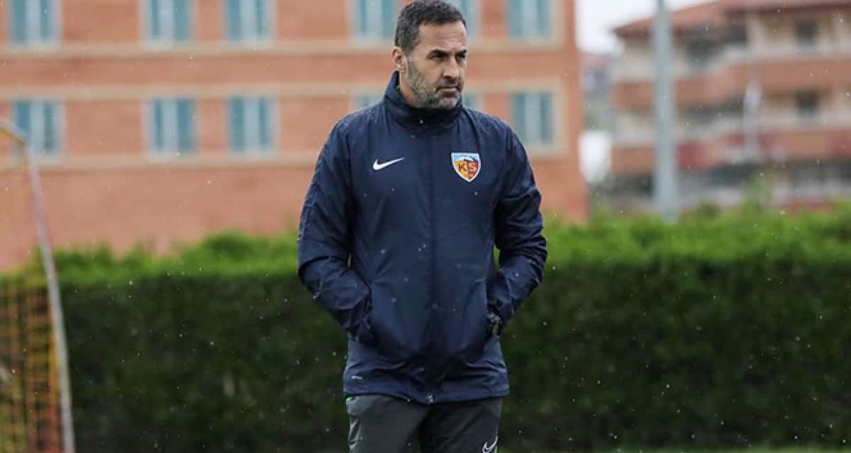 Kayserispor teknik direktörü Koşukavak: 