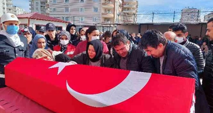 Kazada şehit olan polis memuru Eyüp Saz memleketine uğurlandı