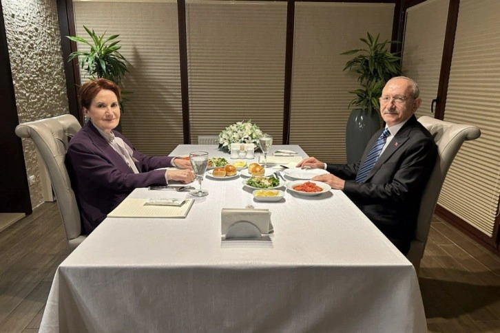 Kılıçdaroğlu-Akşener görüşmesi başladı