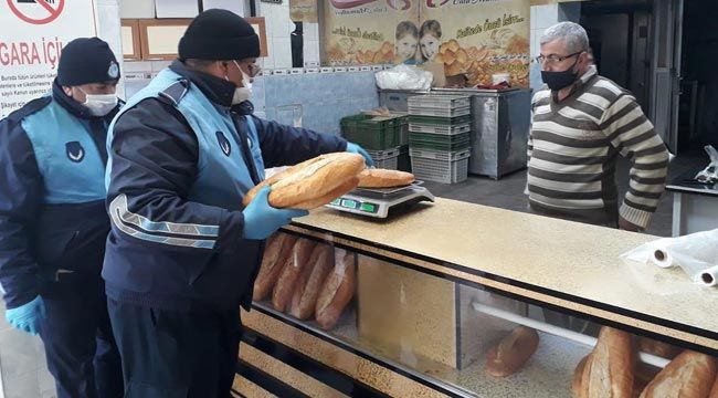 Kilis'te market ve fırınlara denetim