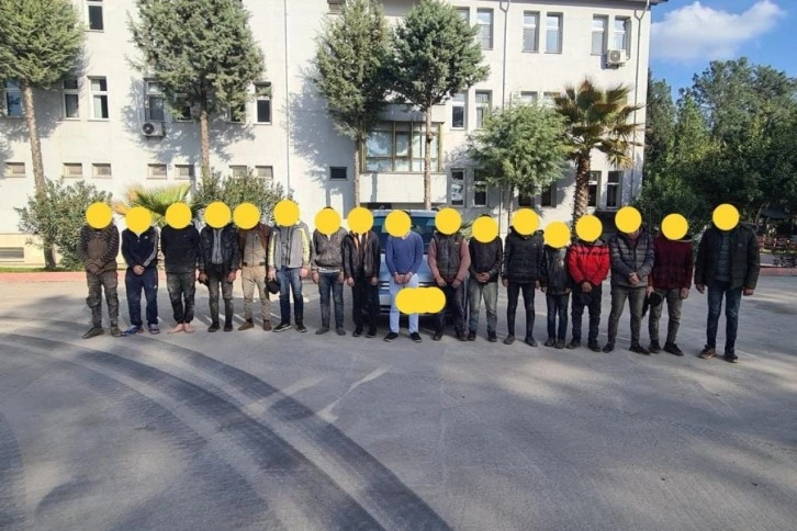 Kilis’te 40 düzensiz göçmen yakalandı