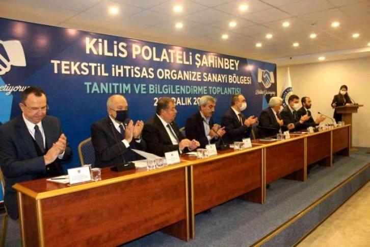 Kilis'te Tekstil İhtisas Organize Sanayi Bölgesi'nin lansmanı yapıldı