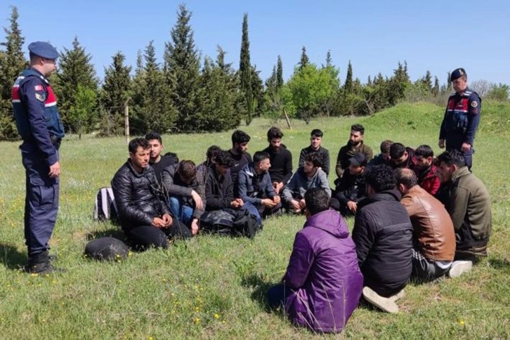 Kırklareli’nde 156 kaçak göçmen yakalandı: 6 organizatör tutuklandı