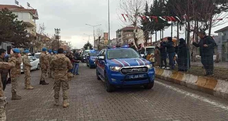 Komandolar dualarla Suriye’ye uğurlandı