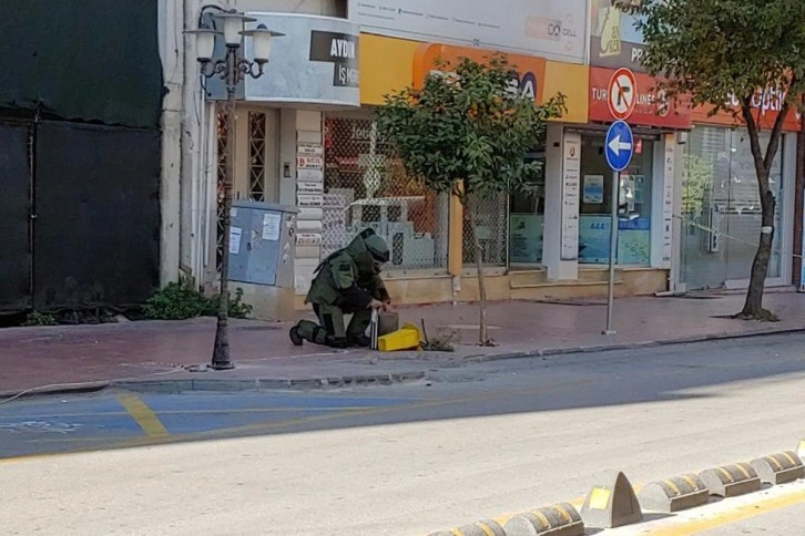 Kuşadası’nda şüpheli çanta paniğe yol açtı