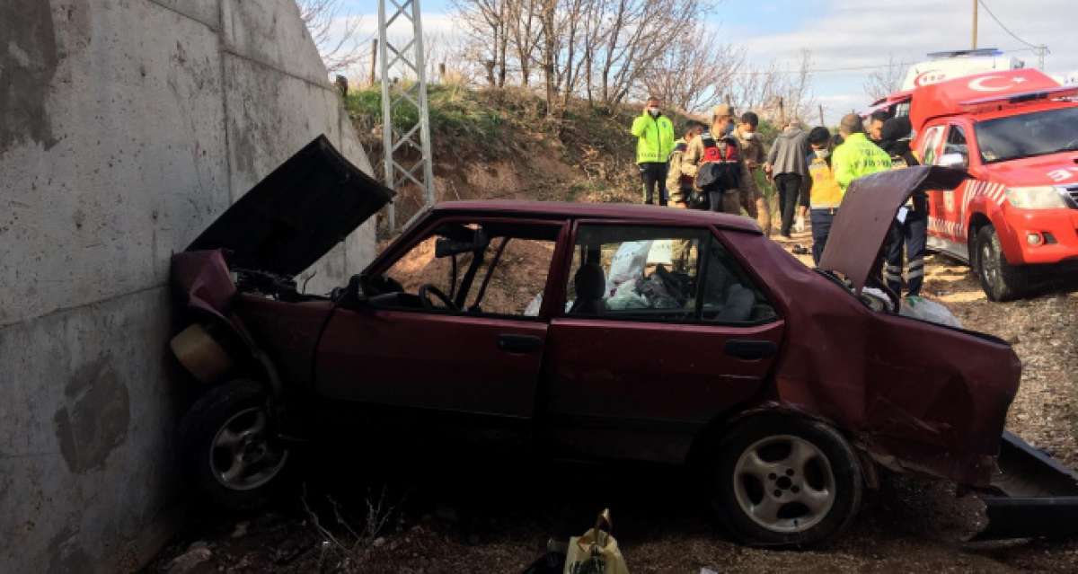 Malatya'da trafik kazası: 2 yaralı