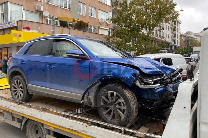 Maltepe’de 4 araçlı zincirleme kaza: 2 yaralı