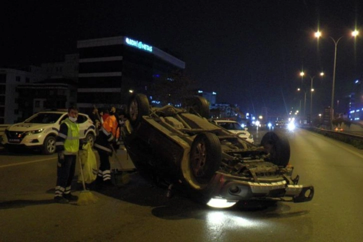 Maltepe’de makas atarak ilerleyen sürücü kazaya neden oldu: 3 yaralı