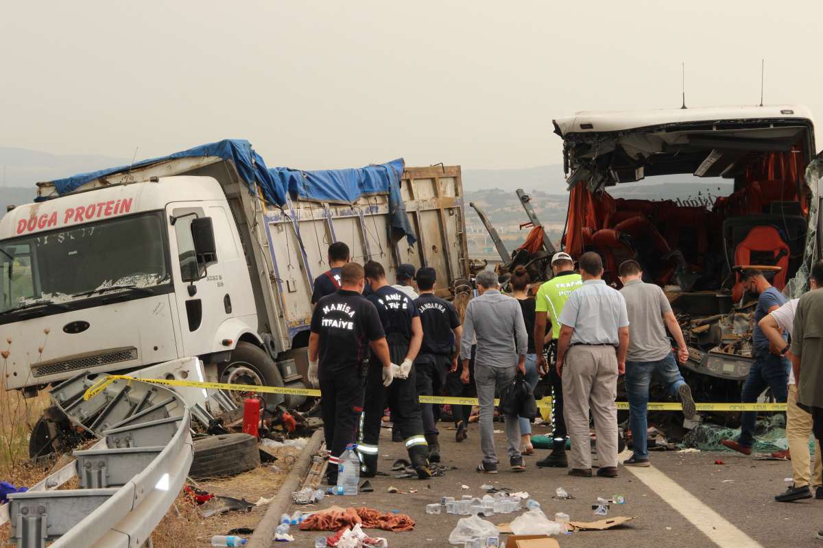 Manisa'da 6 kişinin hayatını kaybettiği kazada tutuklama