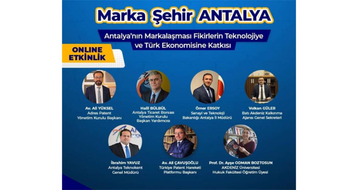 Marka şehir Antalya, katma değeri üç sac ayağına yayacak