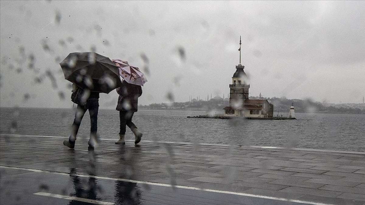 Marmara Bölgesi'ndeki 7 ilde sağanak ve gök gürültülü sağanak bekleniyor