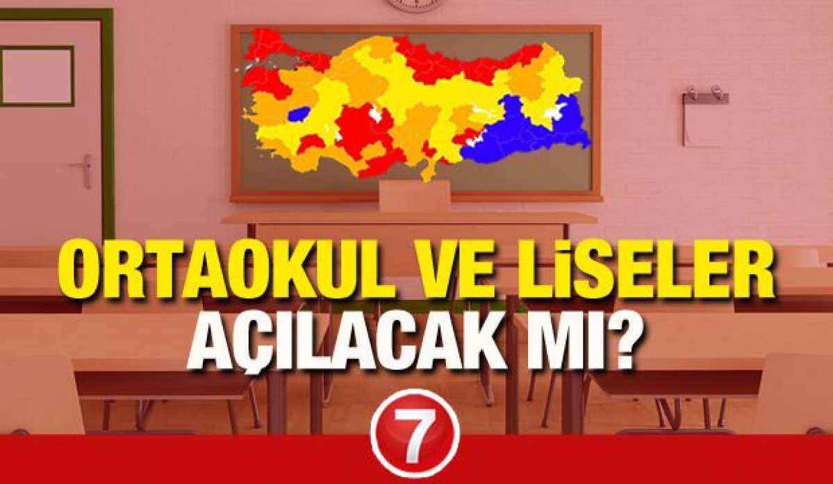 MEB 2021 okullar ne zaman açılacak? Vakaların düştüğü illerde 5,6,7,9,10,11. sınıflar yüz yüze