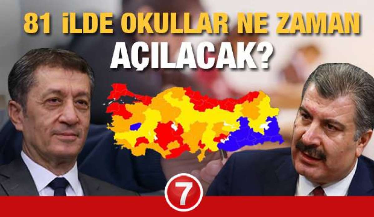 MEB 5,6,7 ve 9,10,11. sınıflar ne zaman açılacak? 81 ilde ortaokul ve liselerin tam zamanlı…