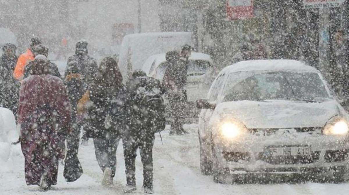 Meteoroloji'den 5 il için karla karışık yağmur ve kar yağışı uyarısı