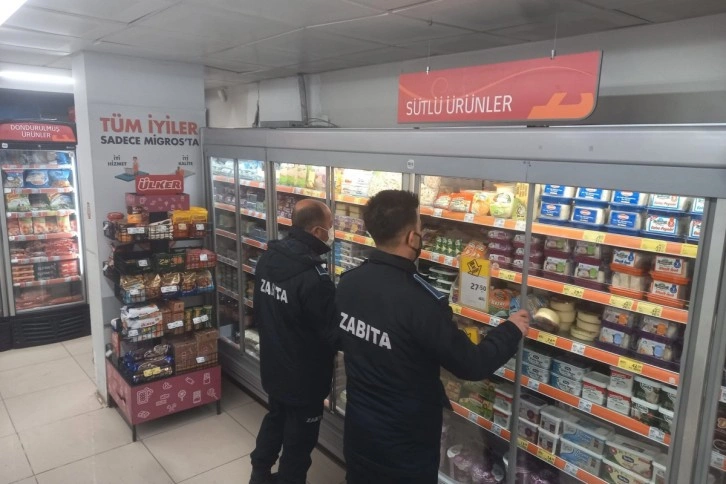 Migros'ta tarihi geçmiş ürünlere el konuldu