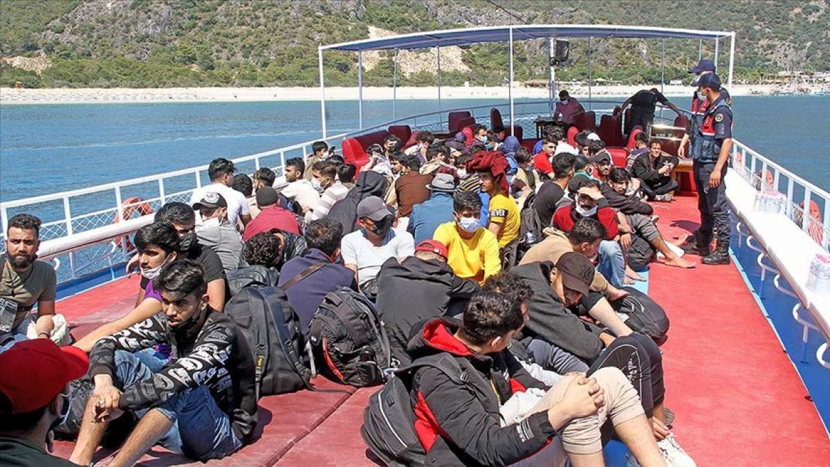 Muğla'da 97 düzensiz göçmen yakalandı