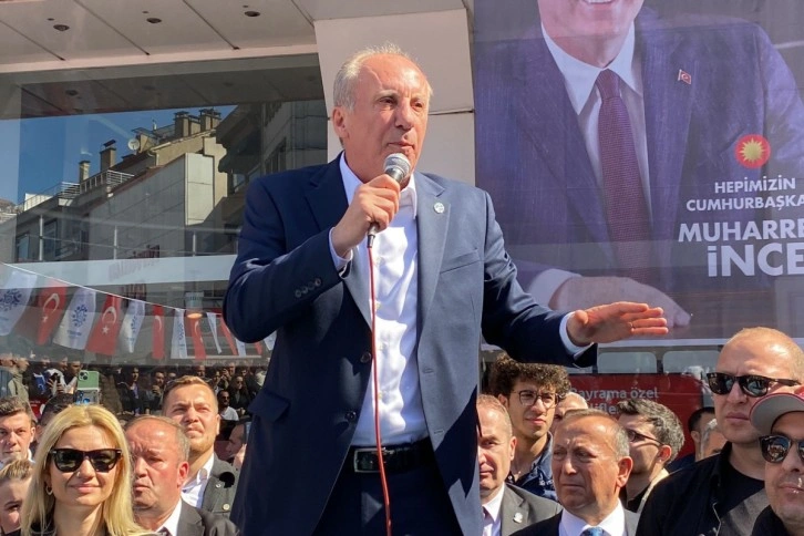 Muharrem İnce Bartın'da vatandaşlara seslendi