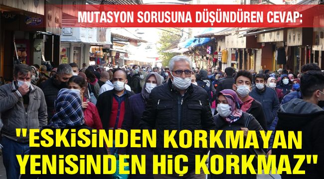 Mutasyon sorusuna düşündüren cevap: 