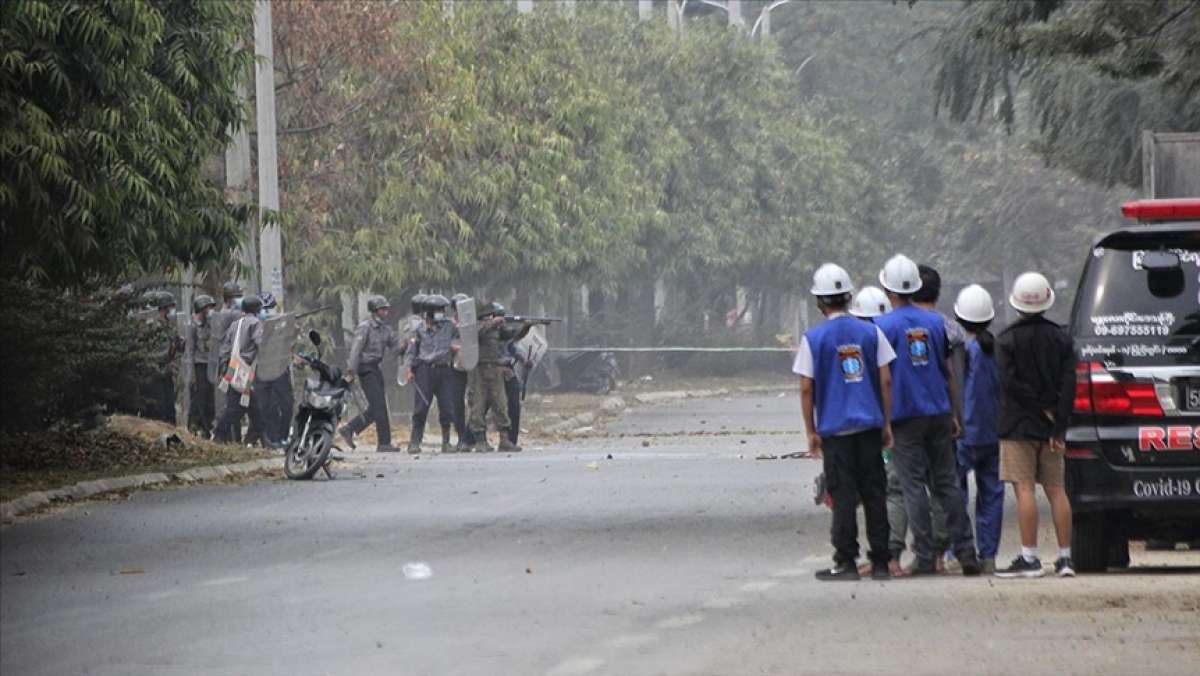 Myanmar'da güvenlik güçlerinin silahlı şiddeti sonucu ölen sivillerin sayısı 598'e çıktı