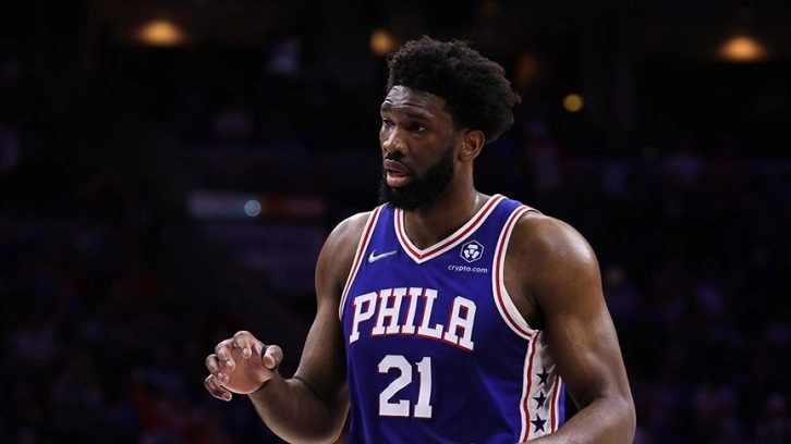 NBA'de Embiid'den 59 sayı, 11 ribaunt, 8 asist, 7 blokluk performans