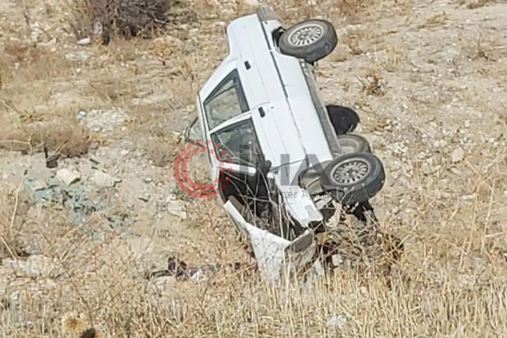 Niğde'de otomobil şarampole uçtu: 1 ölü, 1 ağır yaralı