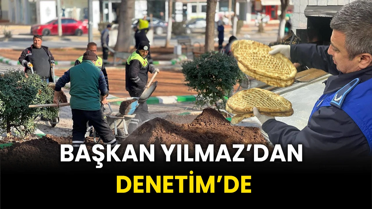 Nizip Belediyesi, vatandaşların huzuru ve konforu için sahada