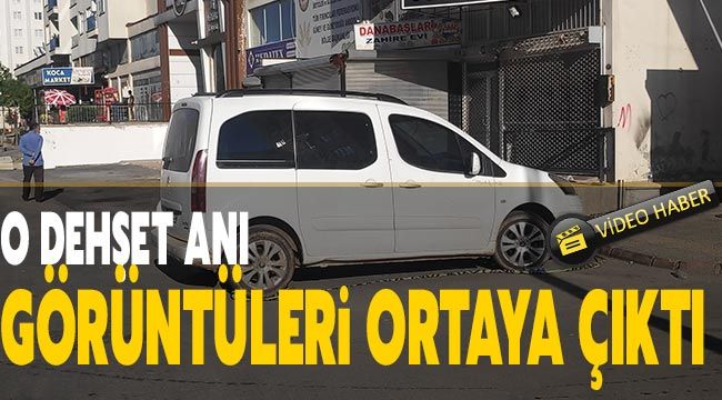 O Dehşet anı görüntüleri ortaya çıktı