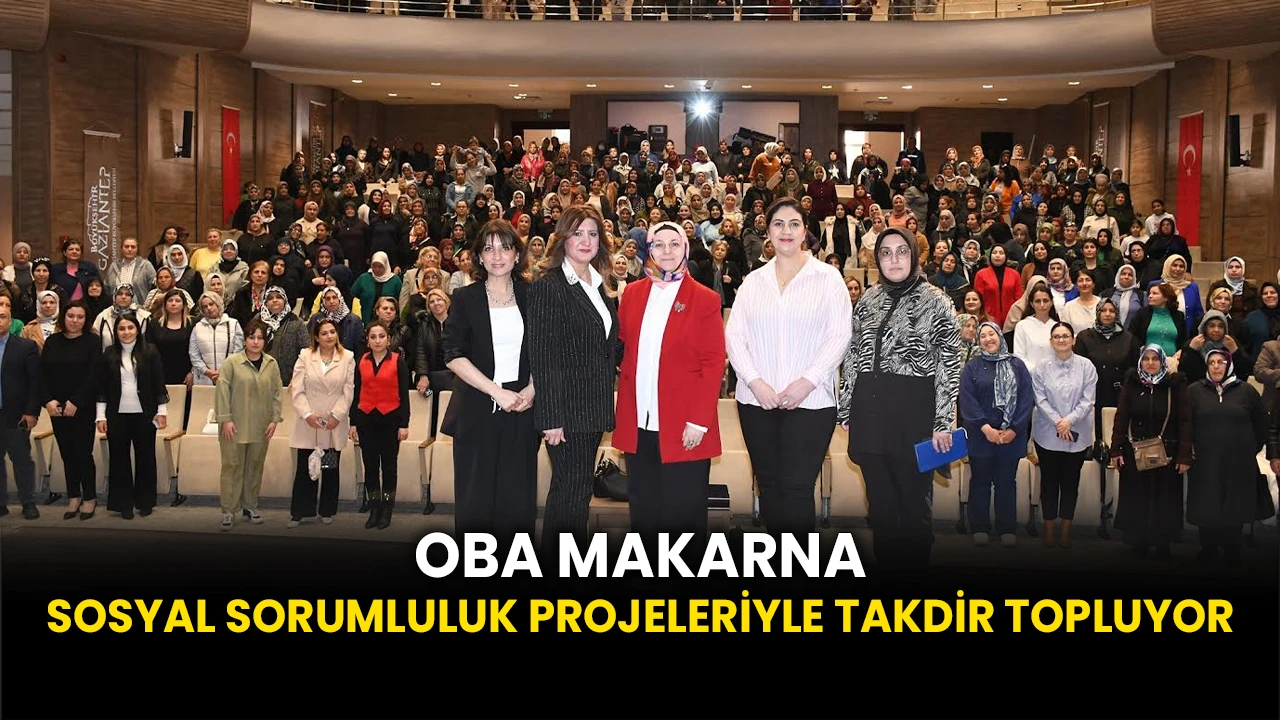 Oba Makarna; Sosyal Sorumluluk Projeleriyle Takdir Topluyor