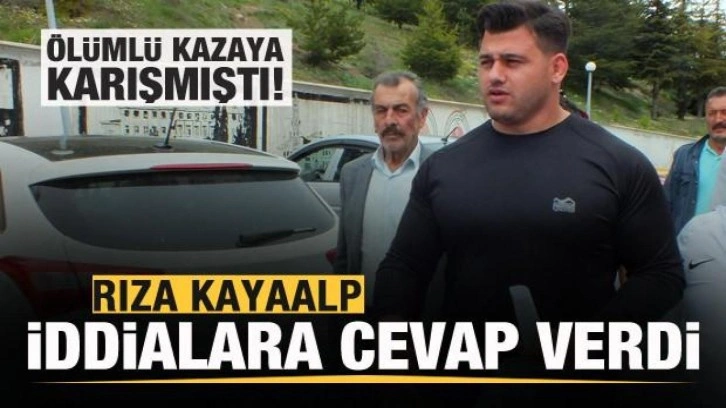 Ölümlü kazaya karışmıştı! Rıza Kayaalp kazayı anlattı, iddialara cevap verdi