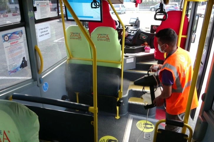 Ordu’da 30 bini aşkın araç ücretsiz dezenfekte edildi