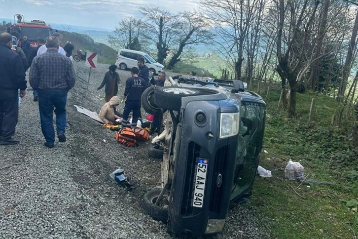 Ordu'da bayram kazası: 8 yaralı