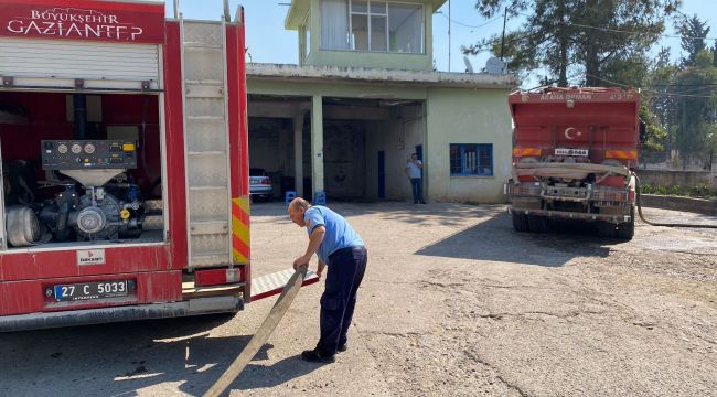 Osmaniye'deki Orman yangınına Gaziantep'ten destek gönderildi