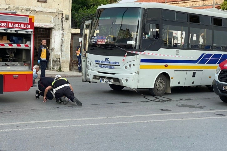 Otobüsün altında kalan kadın hayatını kaybetti