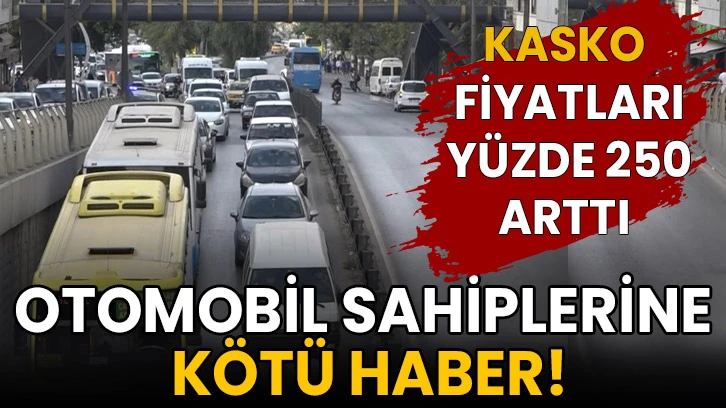 Otomobil sahiplerine kötü haber! En Ucuz Kasko 10 bin lirayı buldu