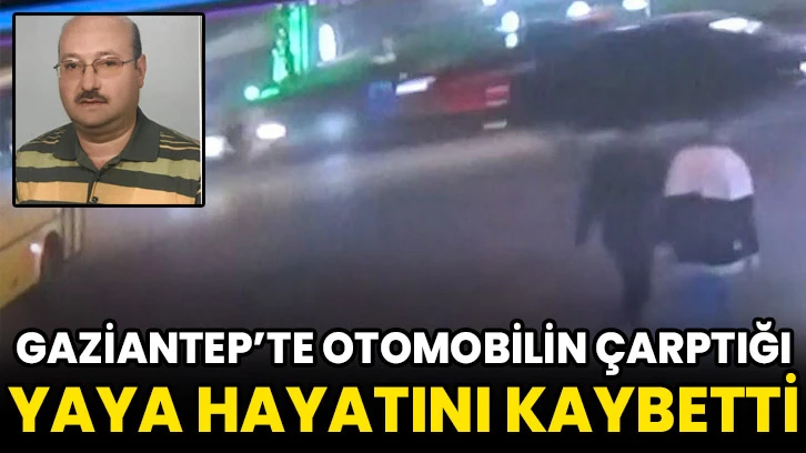 Otomobilin çarptığı yaya hayatını kaybetti, feci kaza saniye saniye kaydedildi