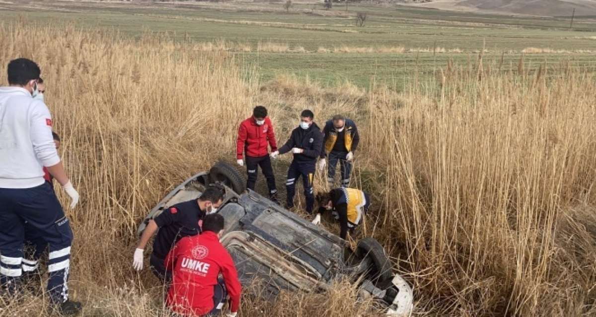 Otomobille sulama kanalına düşen sürücü boğularak öldü