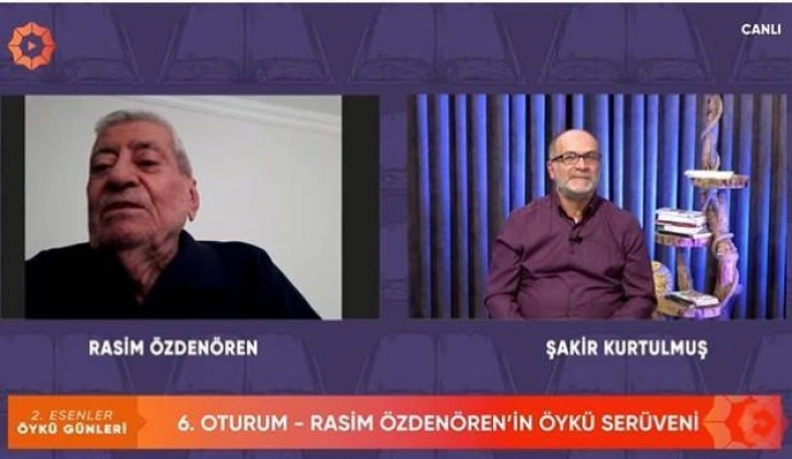 Özdenören öykü serüvenini anlattı