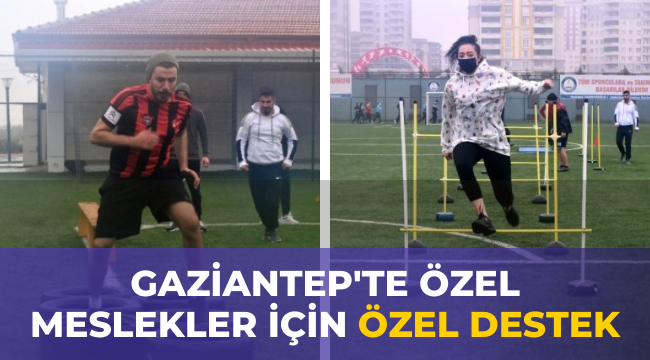 Özel meslekler için özel destek