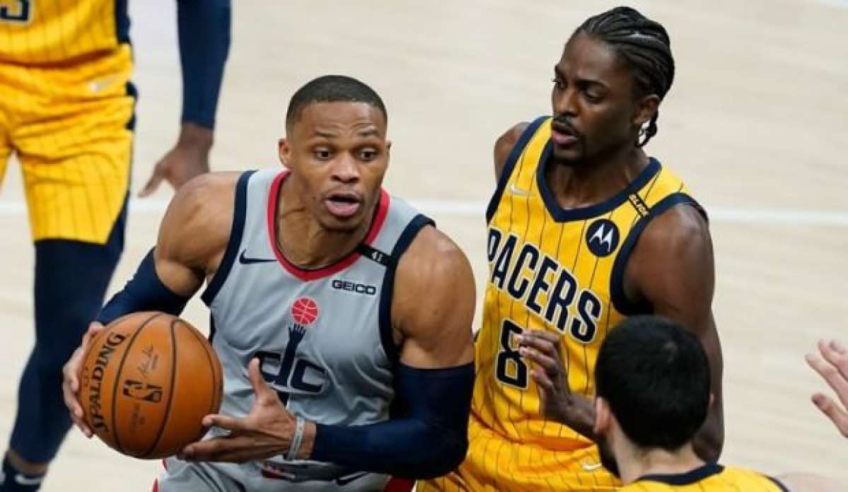 Pacers'ı 27 sayı farkla yenen Wizards, play-off'ta