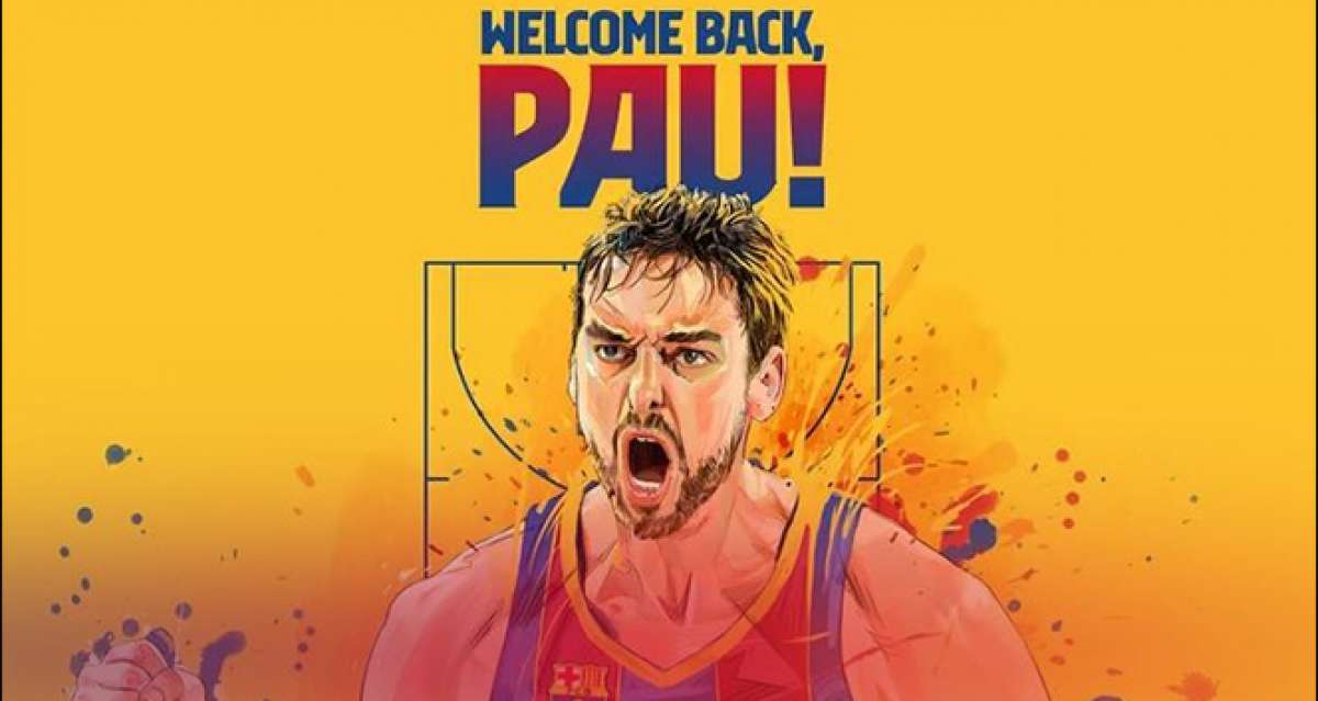 Pau Gasol 20 yıl sonra Barcelona'da