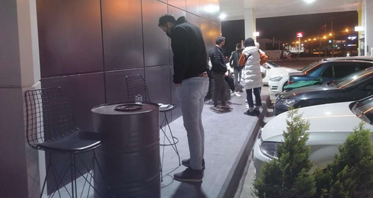 Petrol istasyonunda kahve 44 bin 100 TL'ye mal oldu