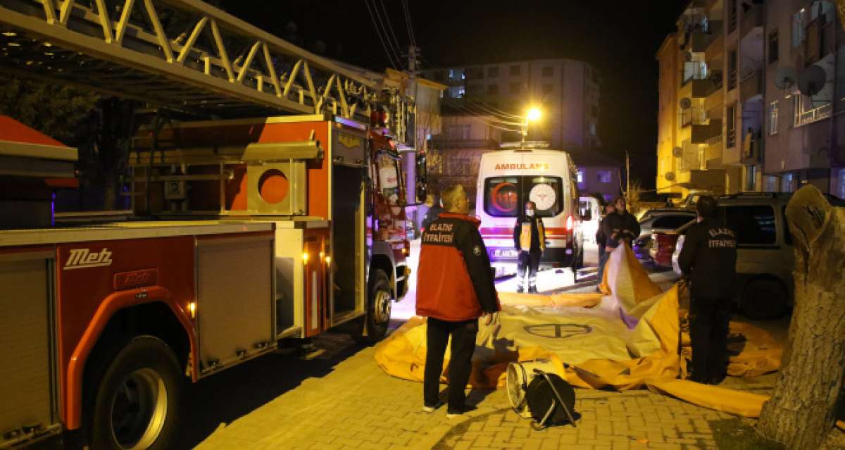 Polis ve itfaiye ekibinin müdahalesi genç kızı kurtardı