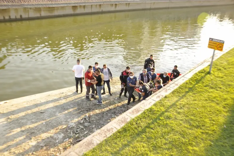 Porsuk Çayı’na düşen kadının cansız bedenine ulaşıldı