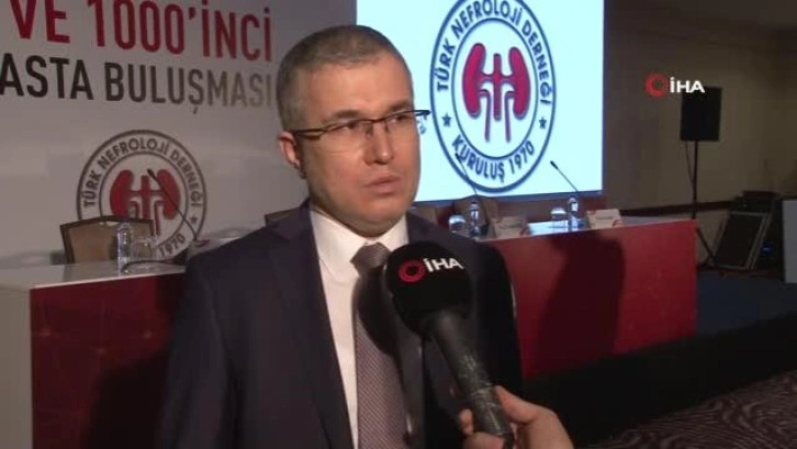 Prof. Dr. Dede: 'Evde hemodiyaliz kullanımında, Avrupa'daki ikinci, dünyada beşinci sırada