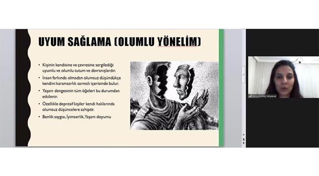 “Psikolojik-Ailevi Etkenler ve Uyum Sağlama” başlıklı söyleşi gerçekleştirildi 